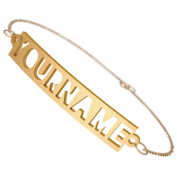 Customizable Name Bracelet